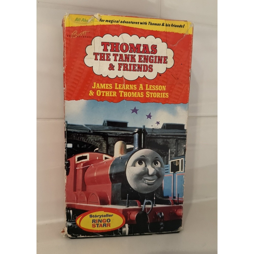 Thomas the Tank Engine - James Learns a Lesson  Other Stories (VHS, 1992) TRAIN